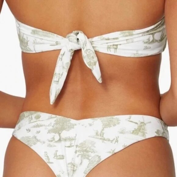 WeWoreWhat Green Toile Bikini - Medium - Picture 2 of 8